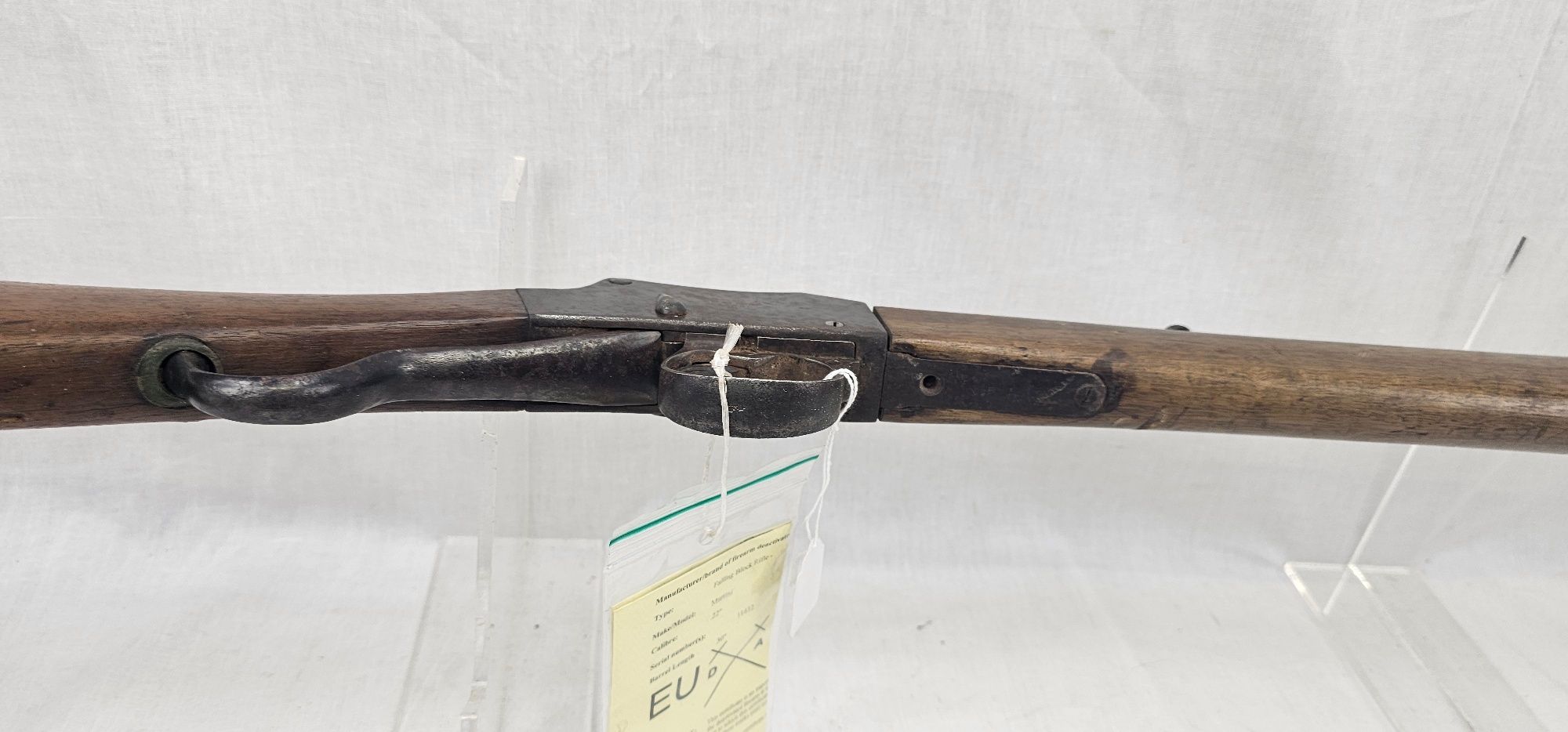 1888 Enfield Martini-Henry cal. 22LR Converted by C G Bonehill of Birmingham - Deactivated - Image 9