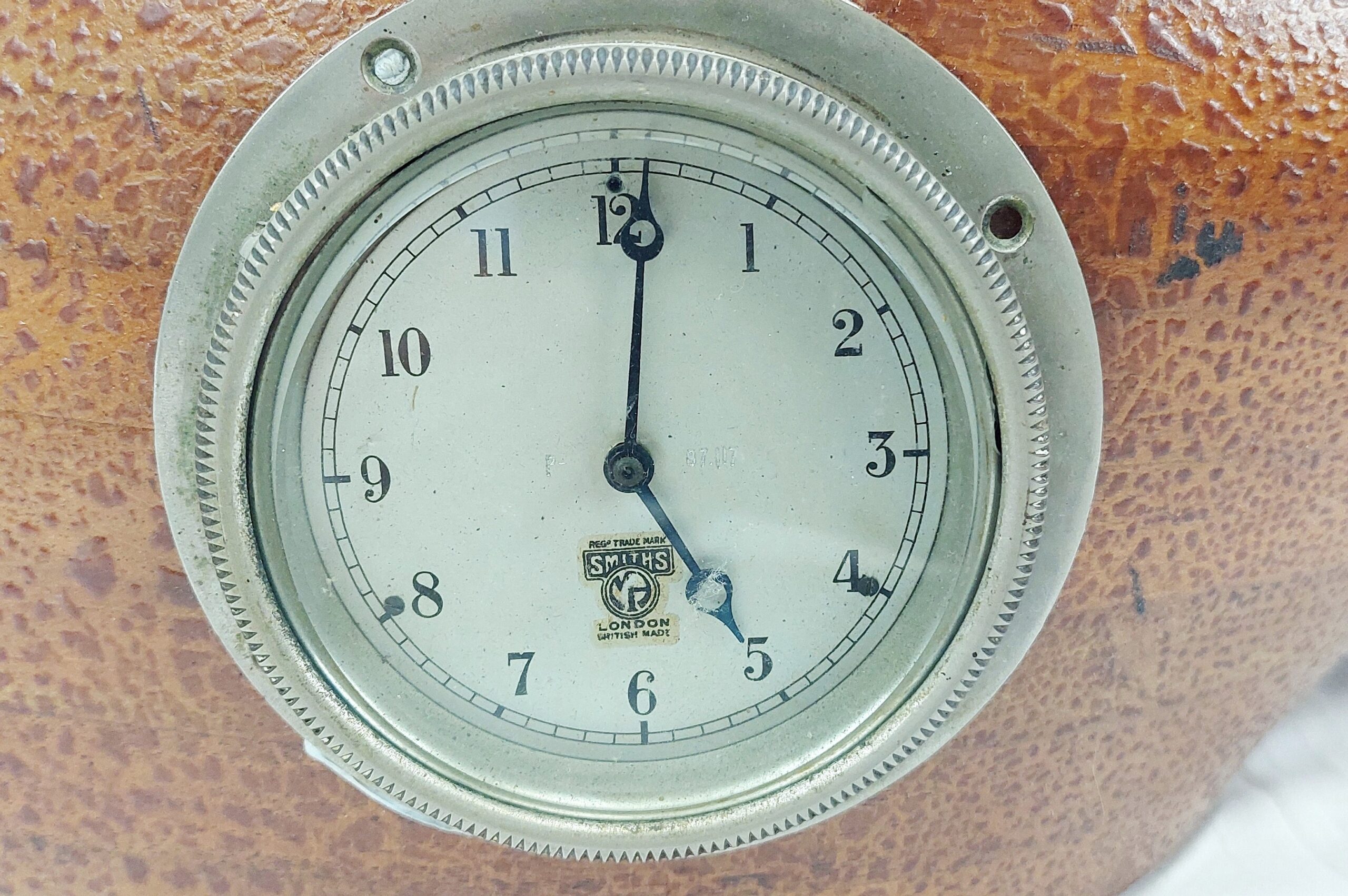 1930 Aeroplane Propeller Hub With Smiths Of London Spitfire Type Clock - Image 12