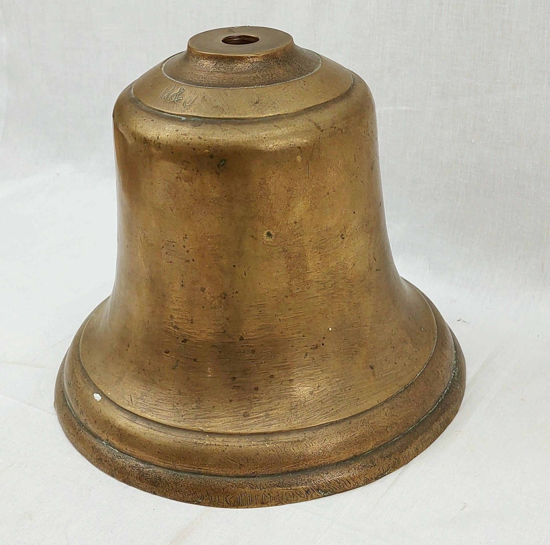 1943 Dated Air Ministry RAF Bronze Scramble Bell - Image 2