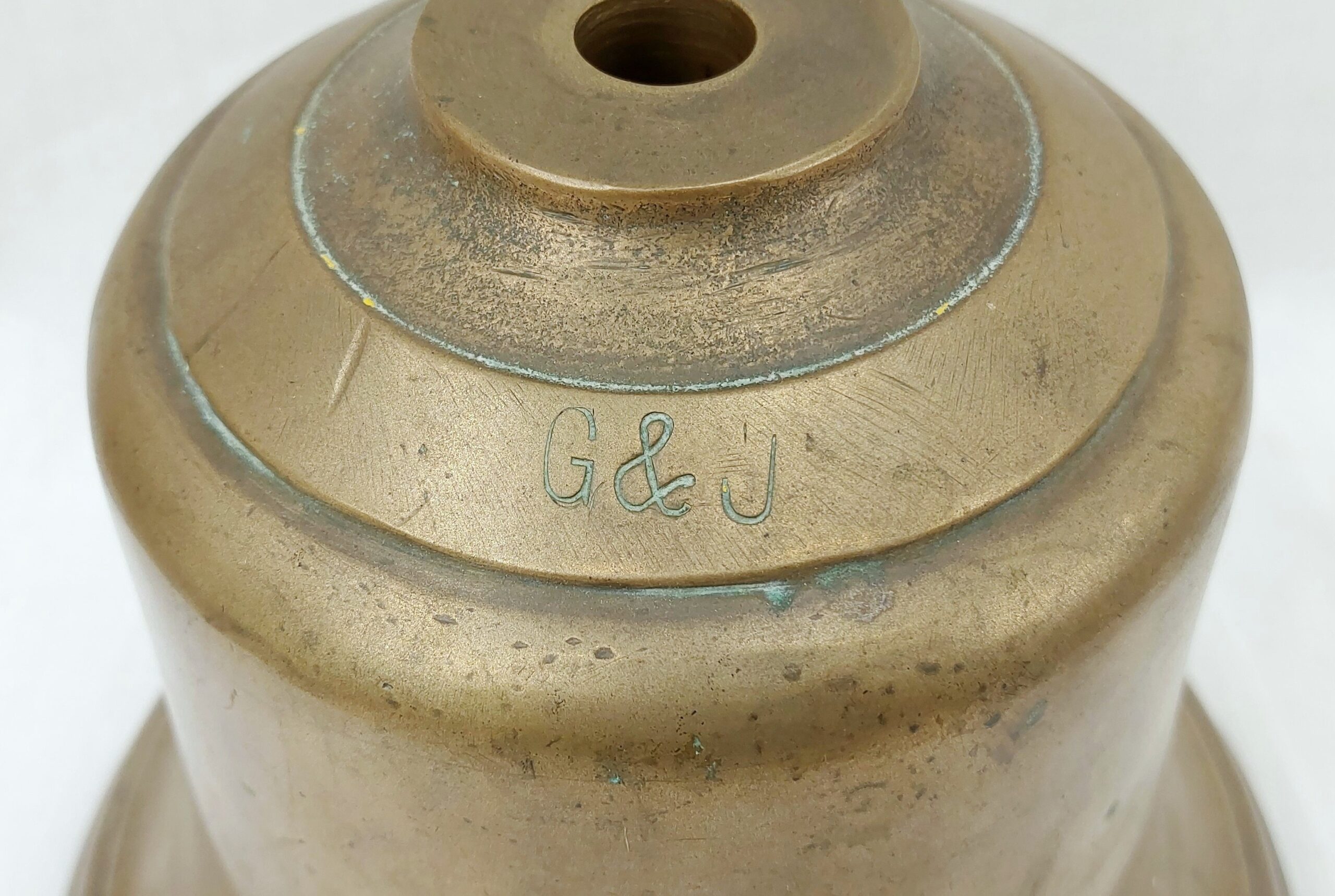 1943 Dated Air Ministry RAF Bronze Scramble Bell - Image 6