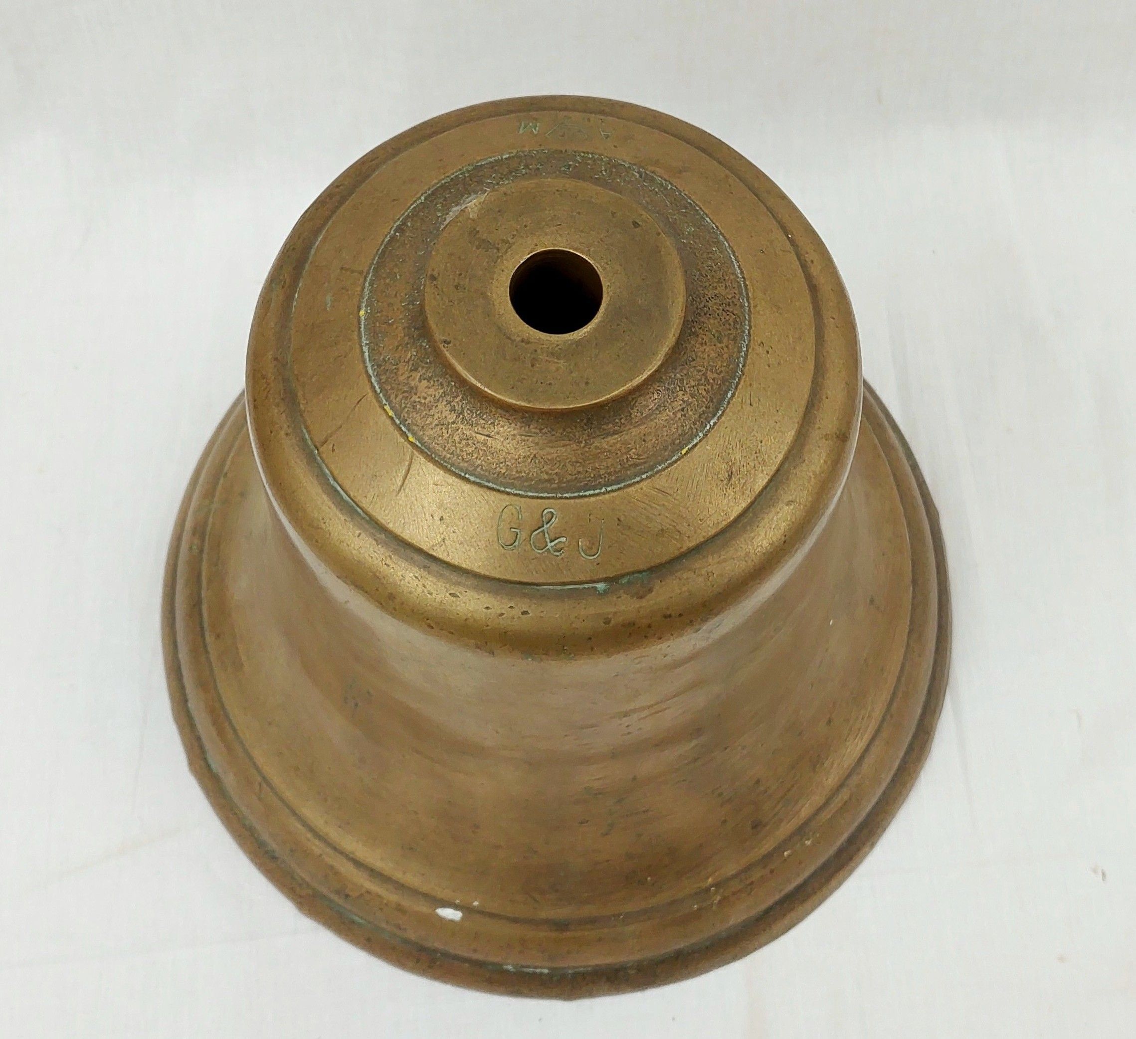 1943 Dated Air Ministry RAF Bronze Scramble Bell - Image 4