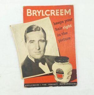 1950s Brylcreem Card Shop Advertising Standee