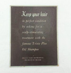 1950s Trixie Shampoo Card Shop Advertising Standee #1