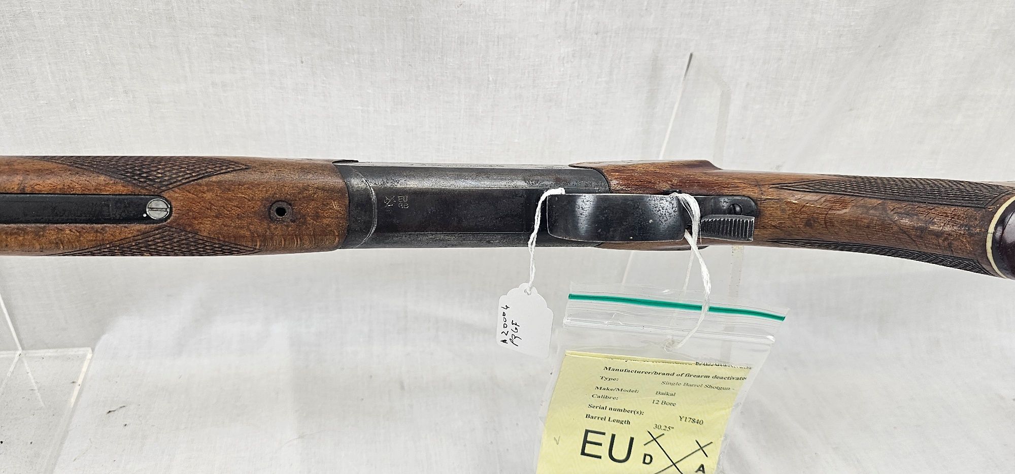 1966 Dated Soviet Sigle Barrel Shotgun - Deactivated - Image 13