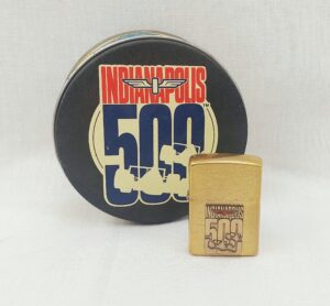 1994 Collectors Cased Tin Of Indianapolis 500 Zippo Lighter