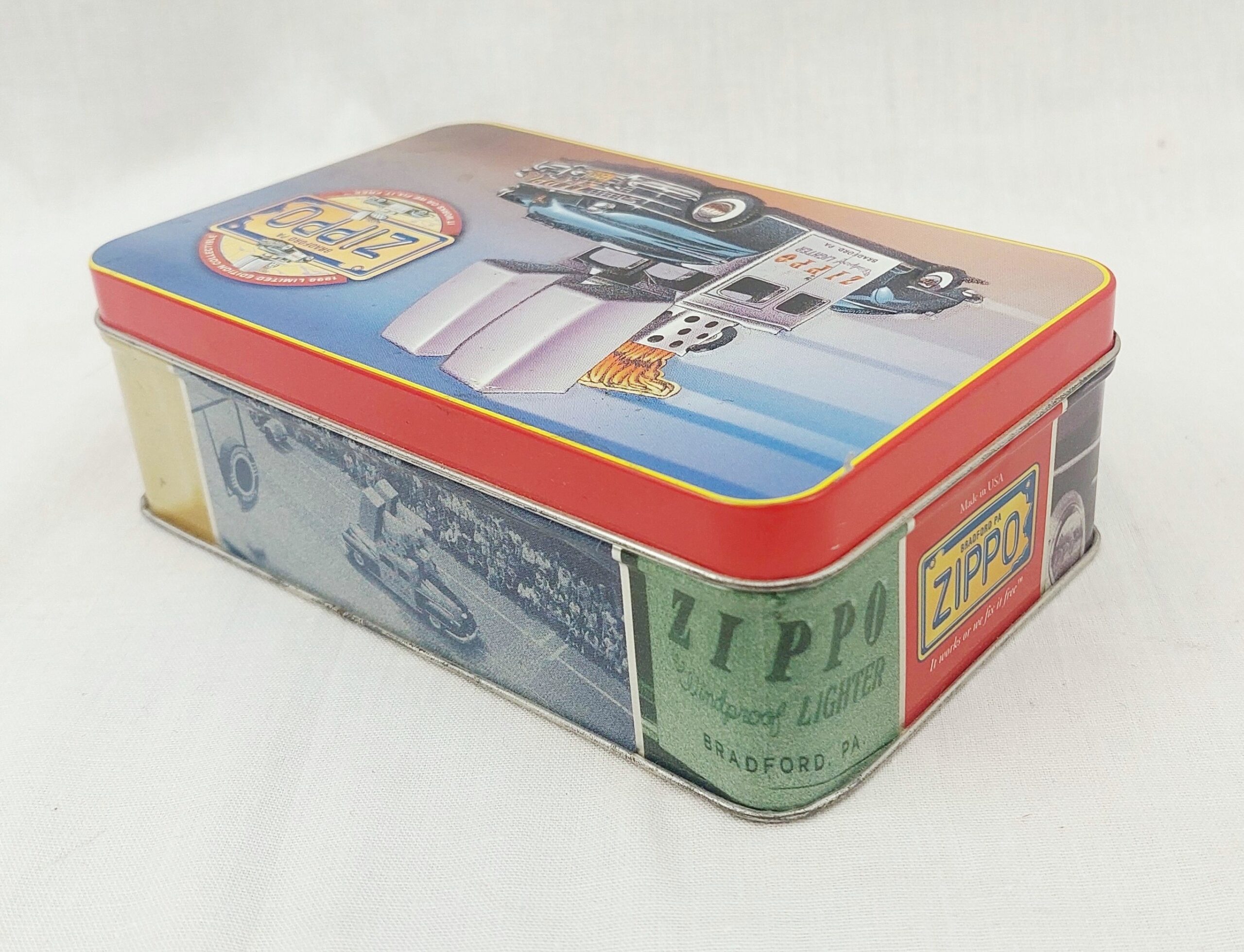 1998 Zippo Car Lighter In Collectors Tin - Image 2