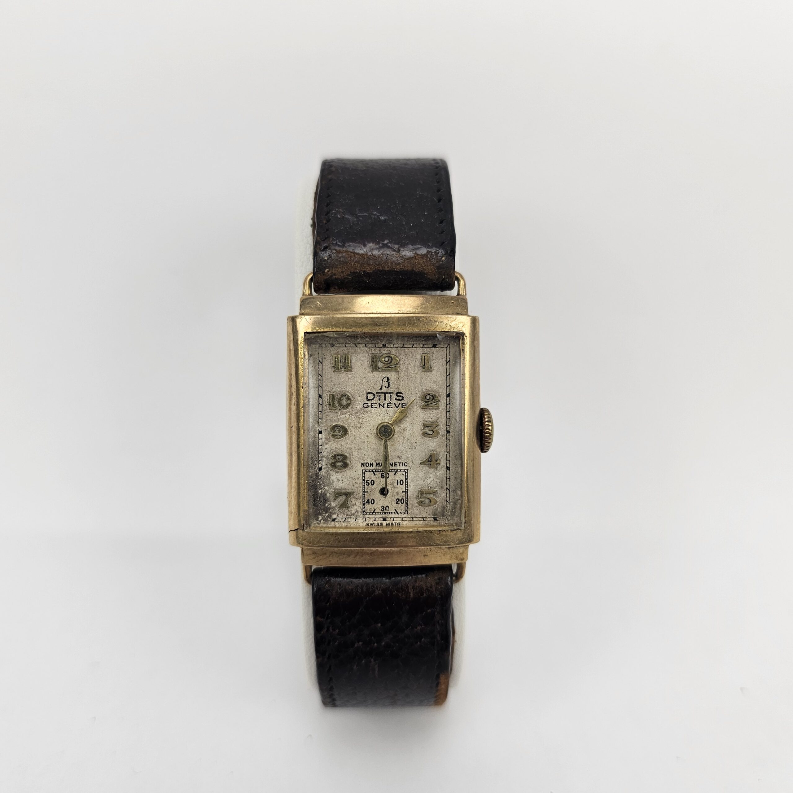 9ct Gold Ditis Geneve Manual Wristwatch c1939