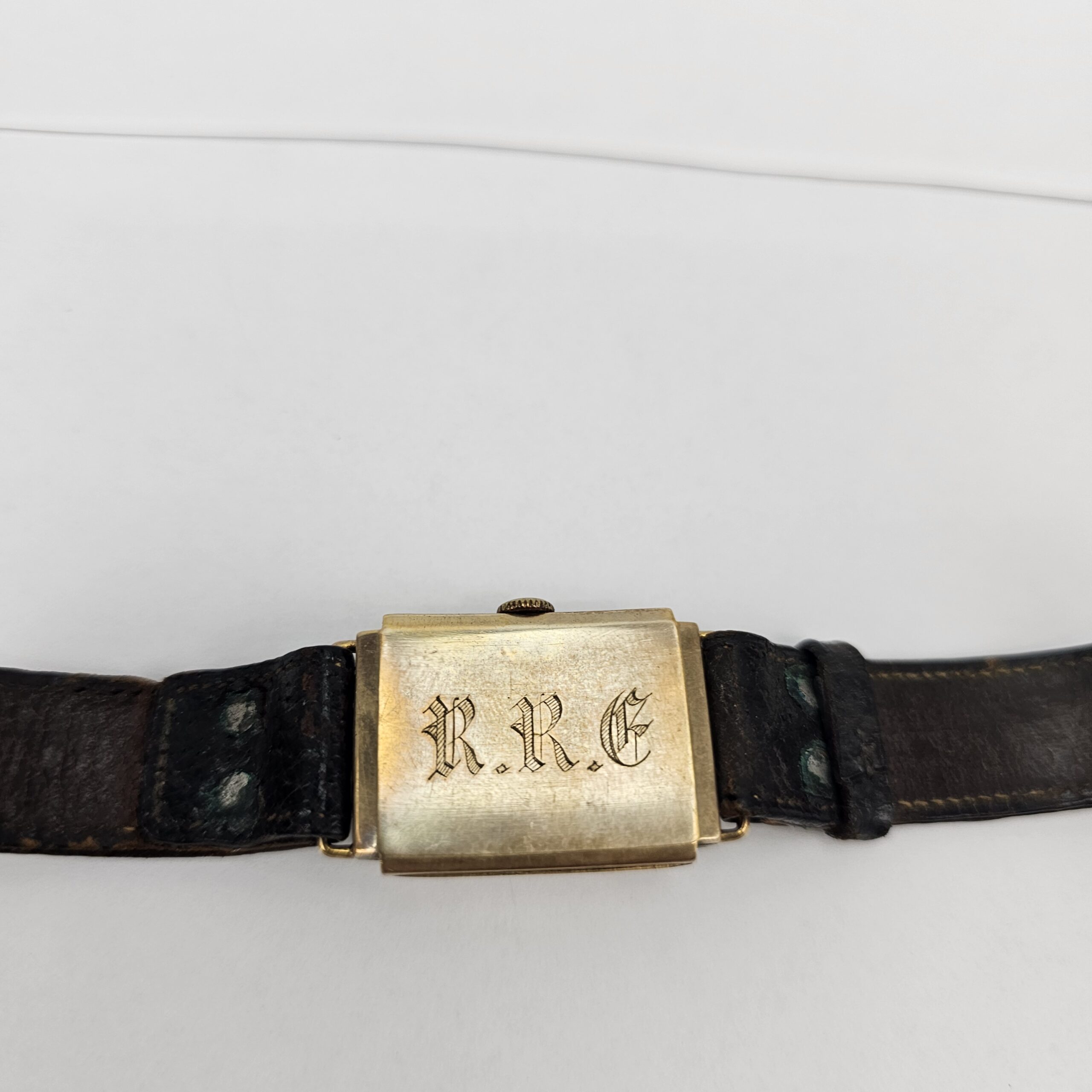 9ct Gold Ditis Geneve Manual Wristwatch c1939 - Image 8