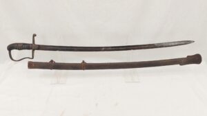Barn Find 1796 Pattern Light Cavalry Sabre Sword And Scabbard #2