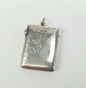 Birmingham 1906 Sterling Silver Vesta Case