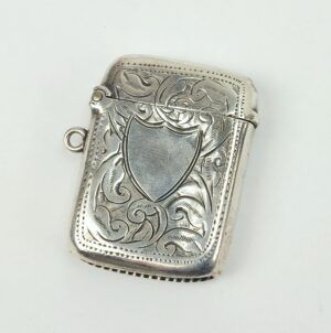 Birmingham 1907 Sterling Silver Vesta Case