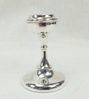 Birmingham 1911 Sterling Silver Squat Candlestick