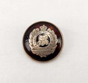 Birmingham 1917 Sterling Silver WW1 Royal Engineers Sweetheart Badge