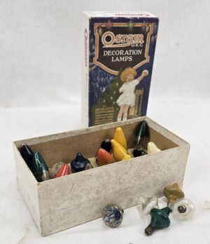 Boxed c1935 Osram Christmas Lights