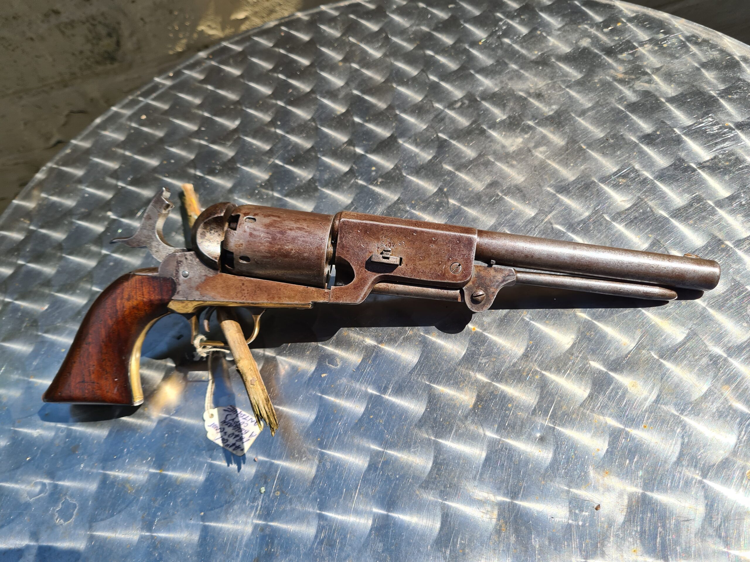 Colt 1847 Walker Dragoon Belgium Brevet/Pattent - Image 10