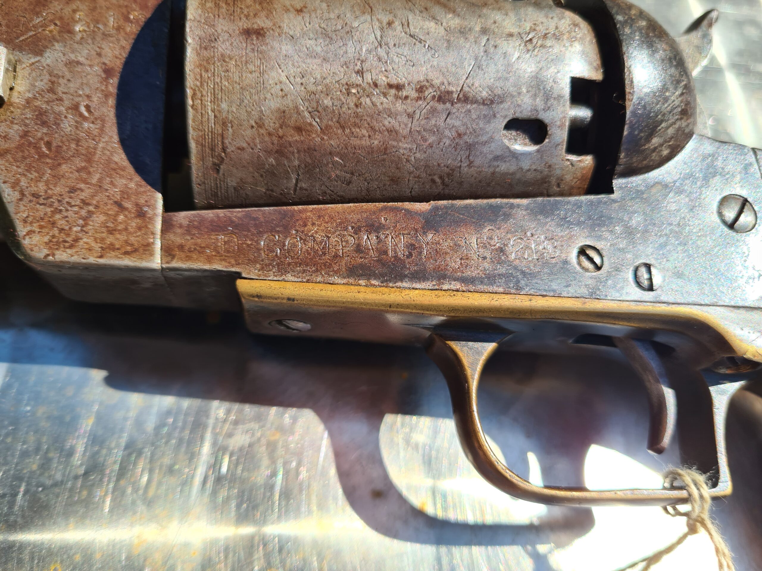 Colt 1847 Walker Dragoon Belgium Brevet/Pattent - Image 4