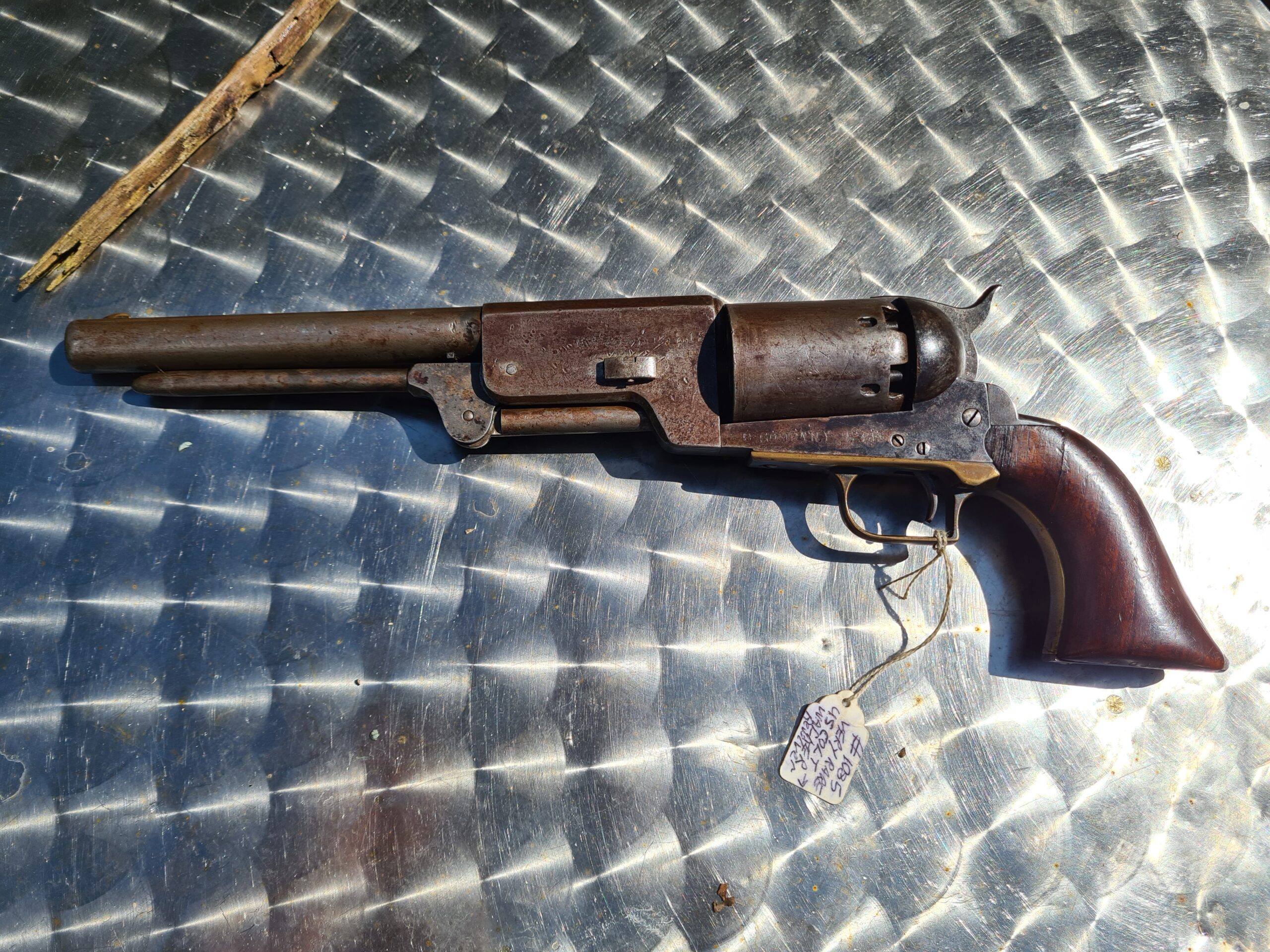 Colt 1847 Walker Dragoon Belgium Brevet/Pattent - Image 5
