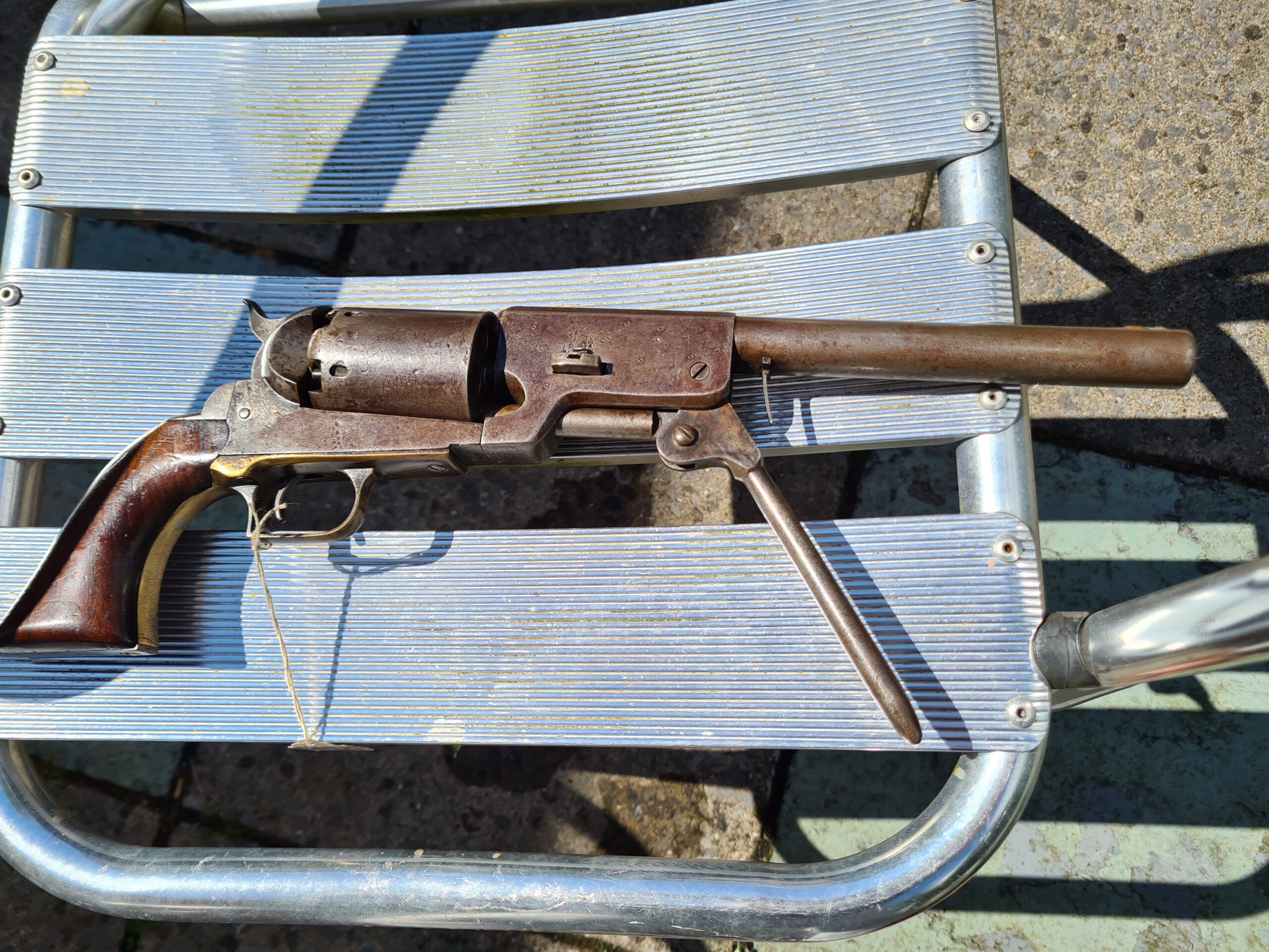 Colt 1847 Walker Dragoon Belgium Brevet/Pattent - Image 7