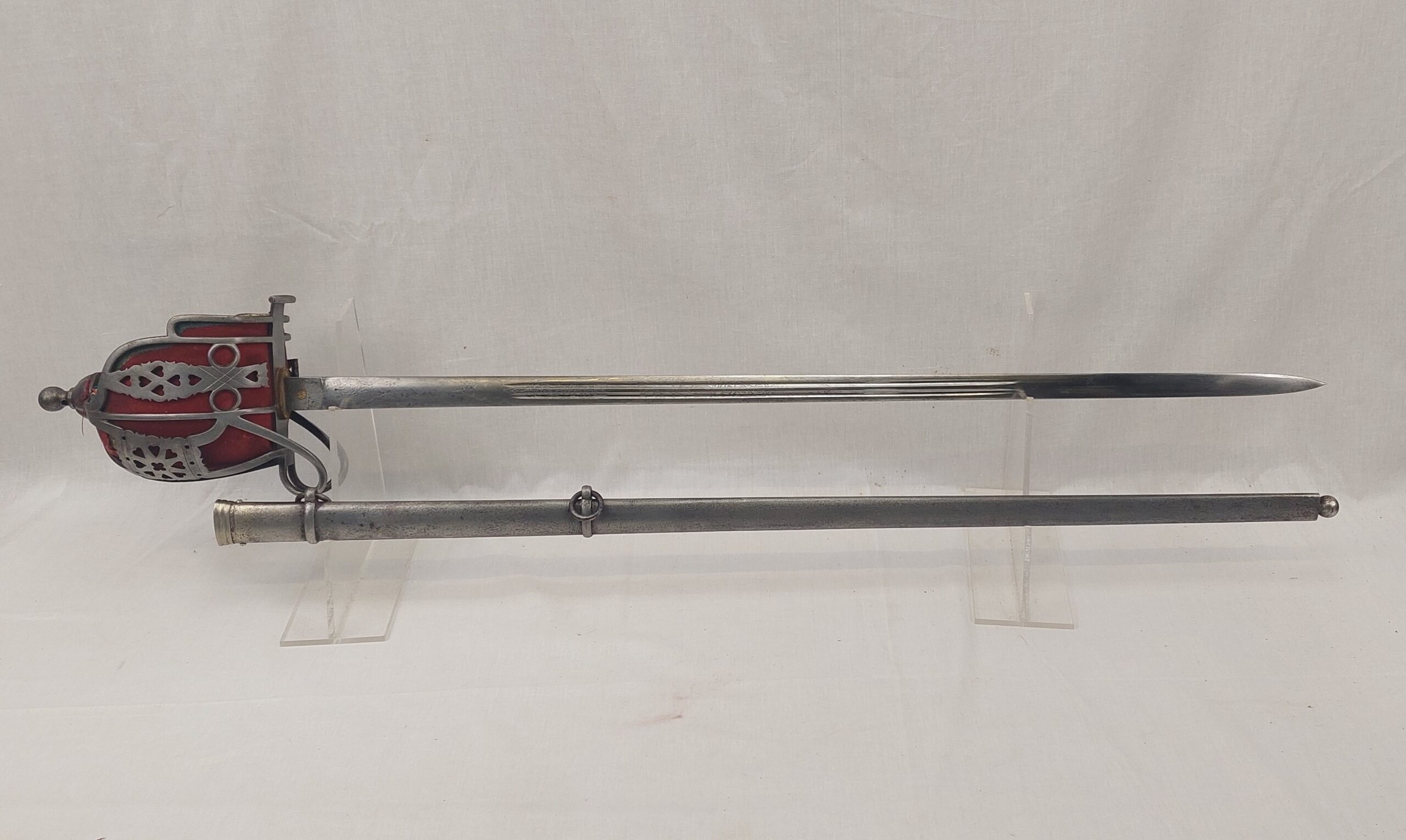Early Victorian 1828 Pattern Scottish Basket Broadsword