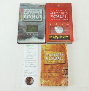 Eoin Colfer Signed First Editions First Three Novels In The Artemis Fowl Series