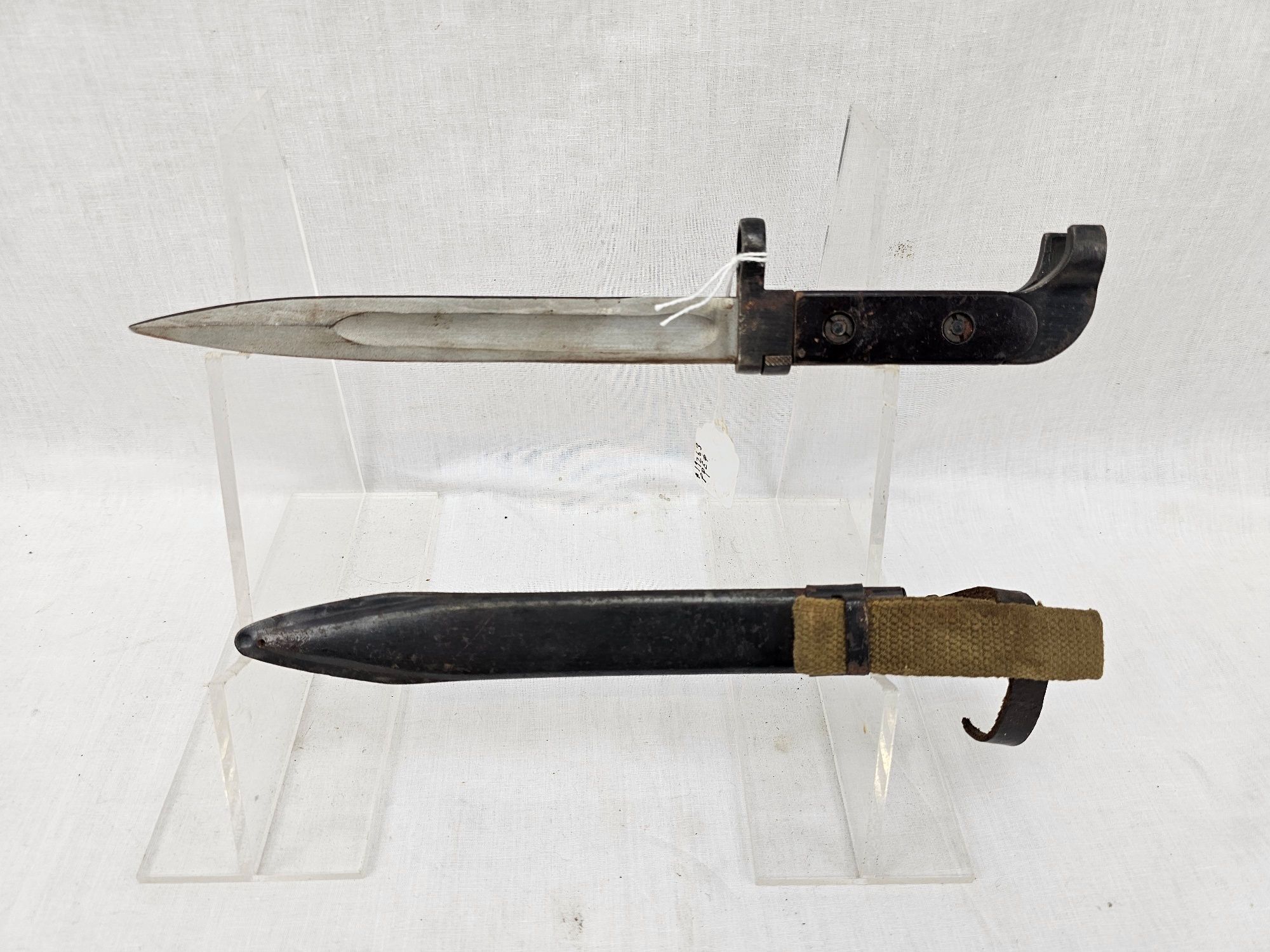 First Pattern Soviet AK 47 Bayonet Type 6X2 1955-1960 With Scabbard - Image 2