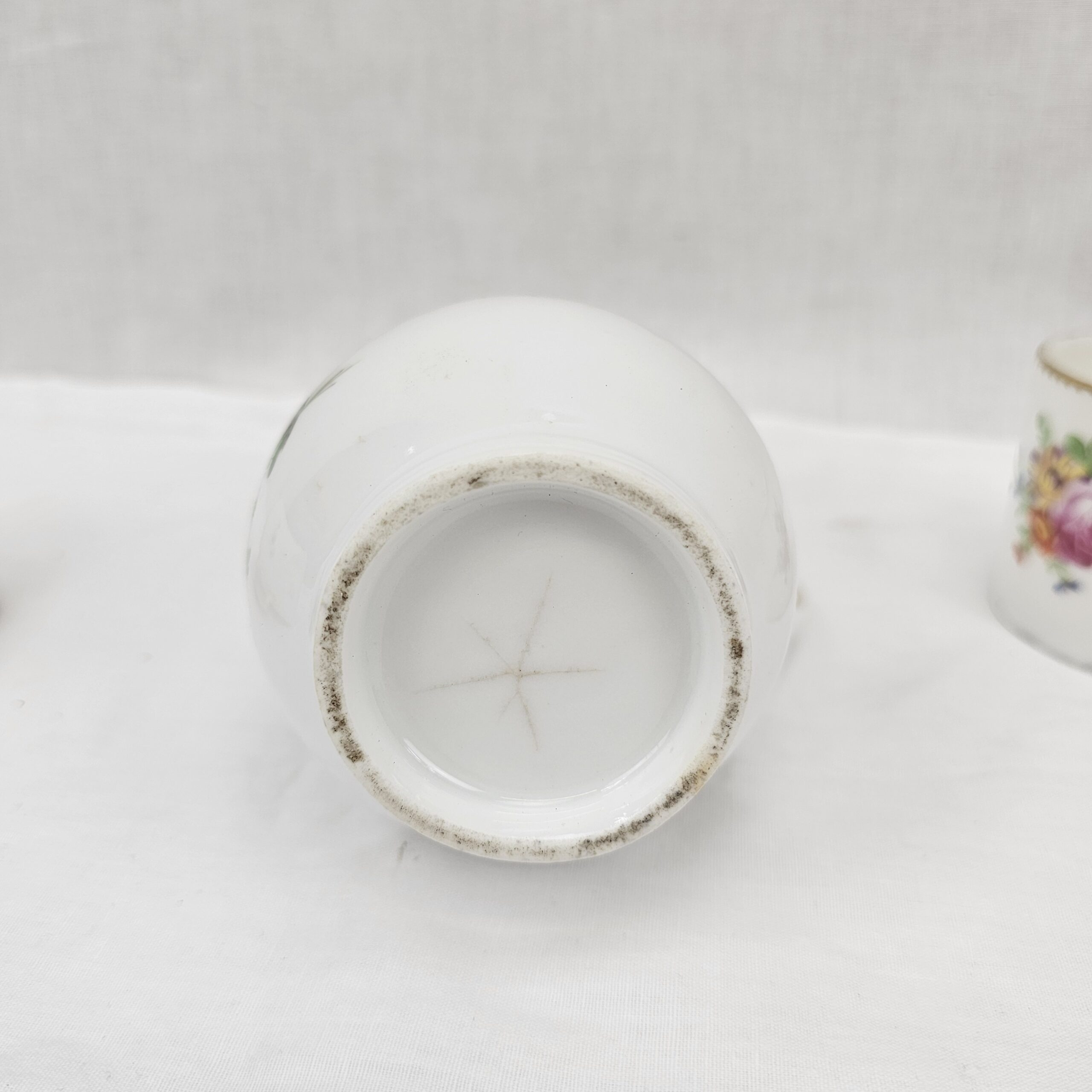 French Faubourg St. Denis Coffee Cans & Milk Jug 1769-1793 - 1st French Porcelain - Image 11