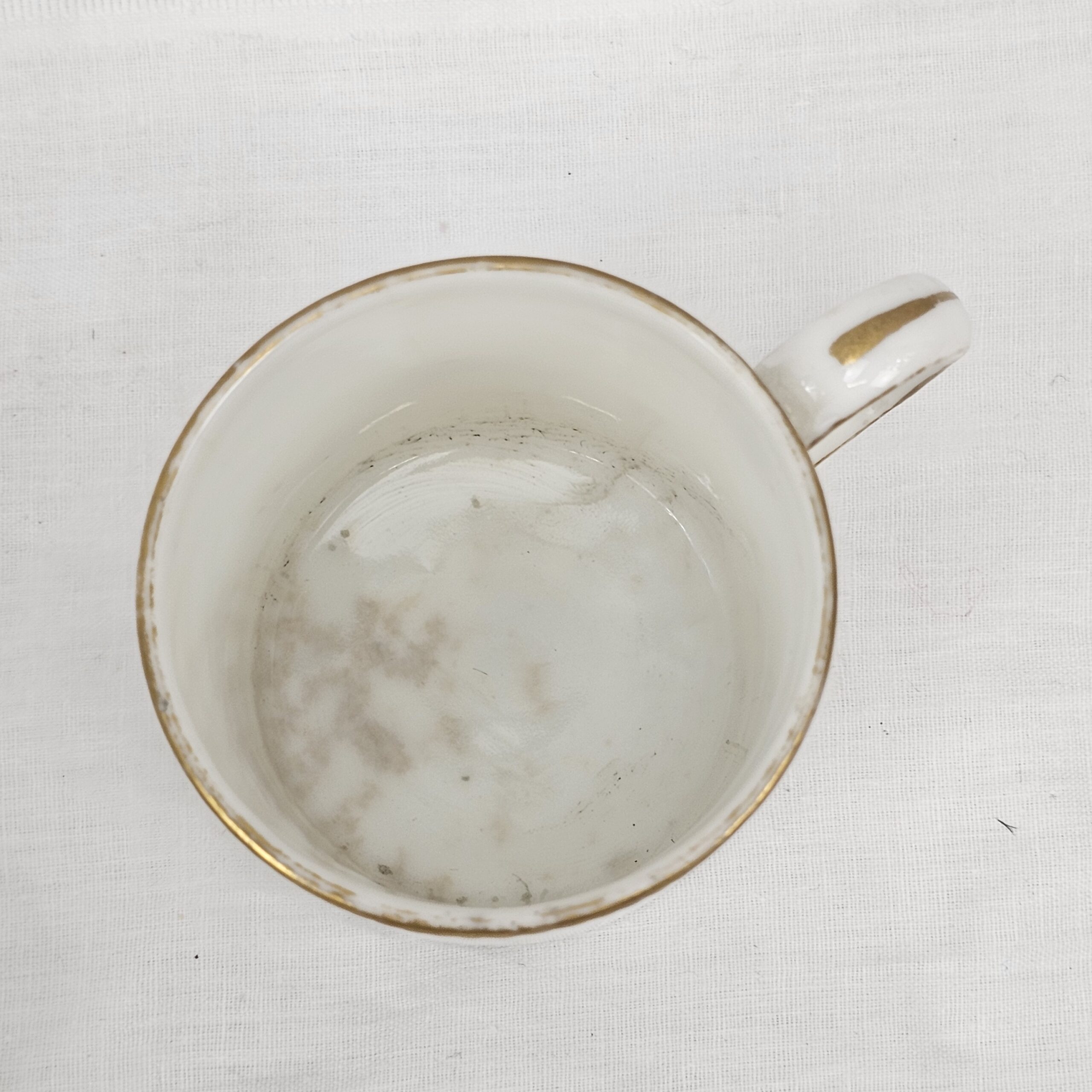 French Faubourg St. Denis Coffee Cans & Milk Jug 1769-1793 - 1st French Porcelain - Image 14
