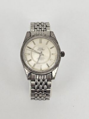 Gents Chrome Plated Ross Grand Prix Wrist Watch