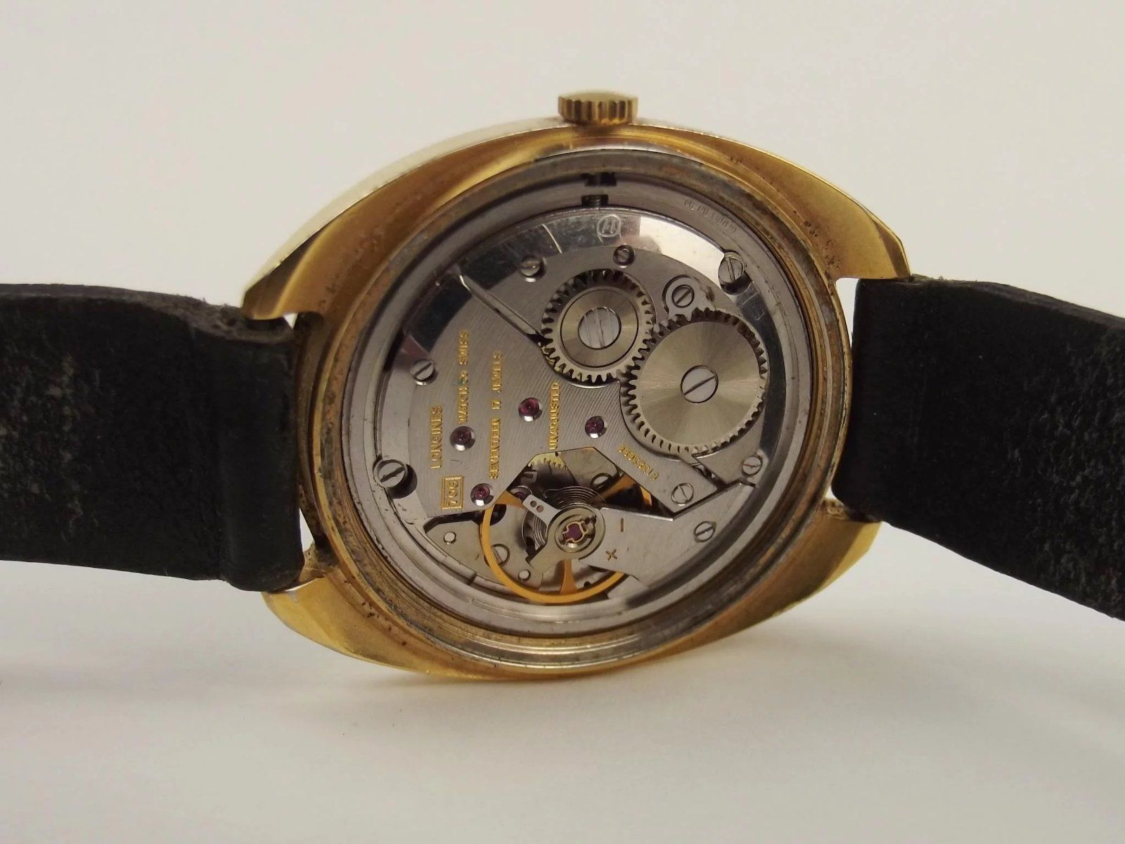 Gents Gold Plated Longines Conquest Wrist Watch c1972 - Image 9