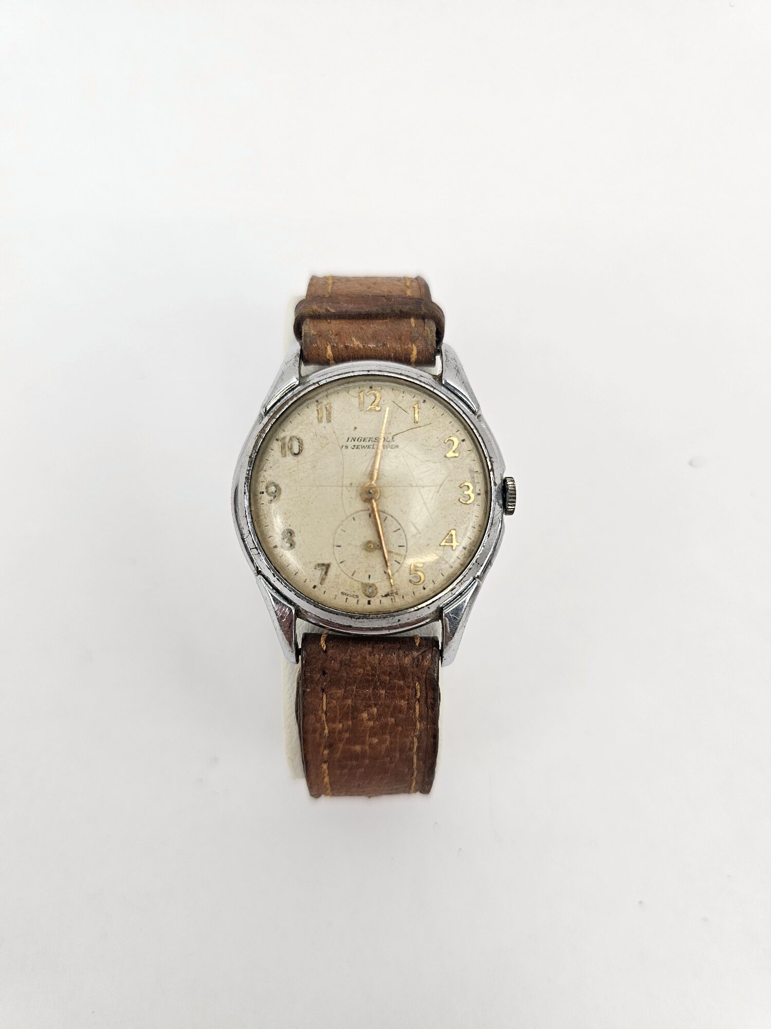 Ingersoll Chrome Plated Wristwatch