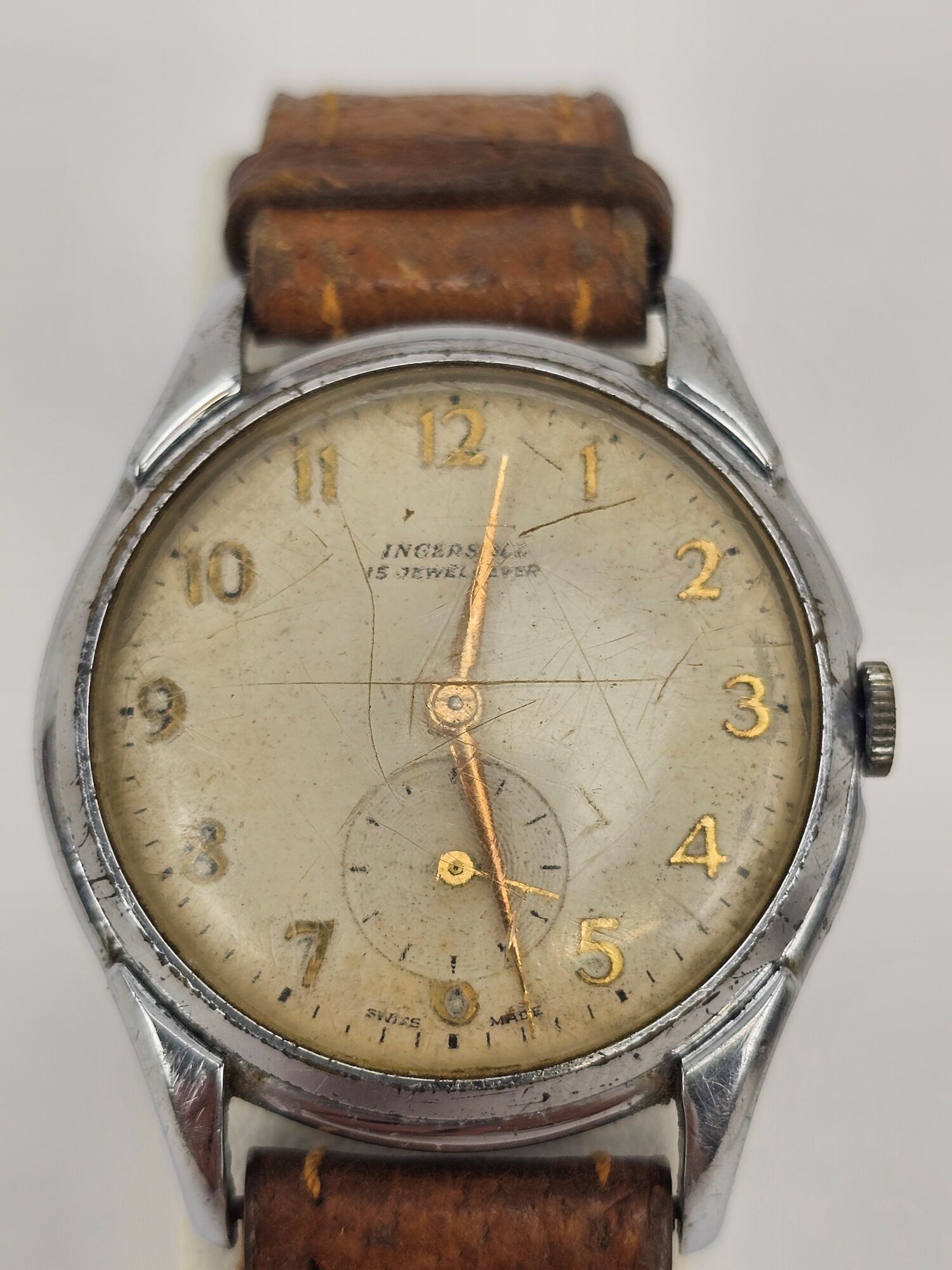 Ingersoll Chrome Plated Wristwatch - Image 3