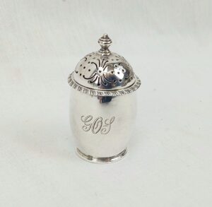 Irish Silver Pepper Pot Dublin 1932