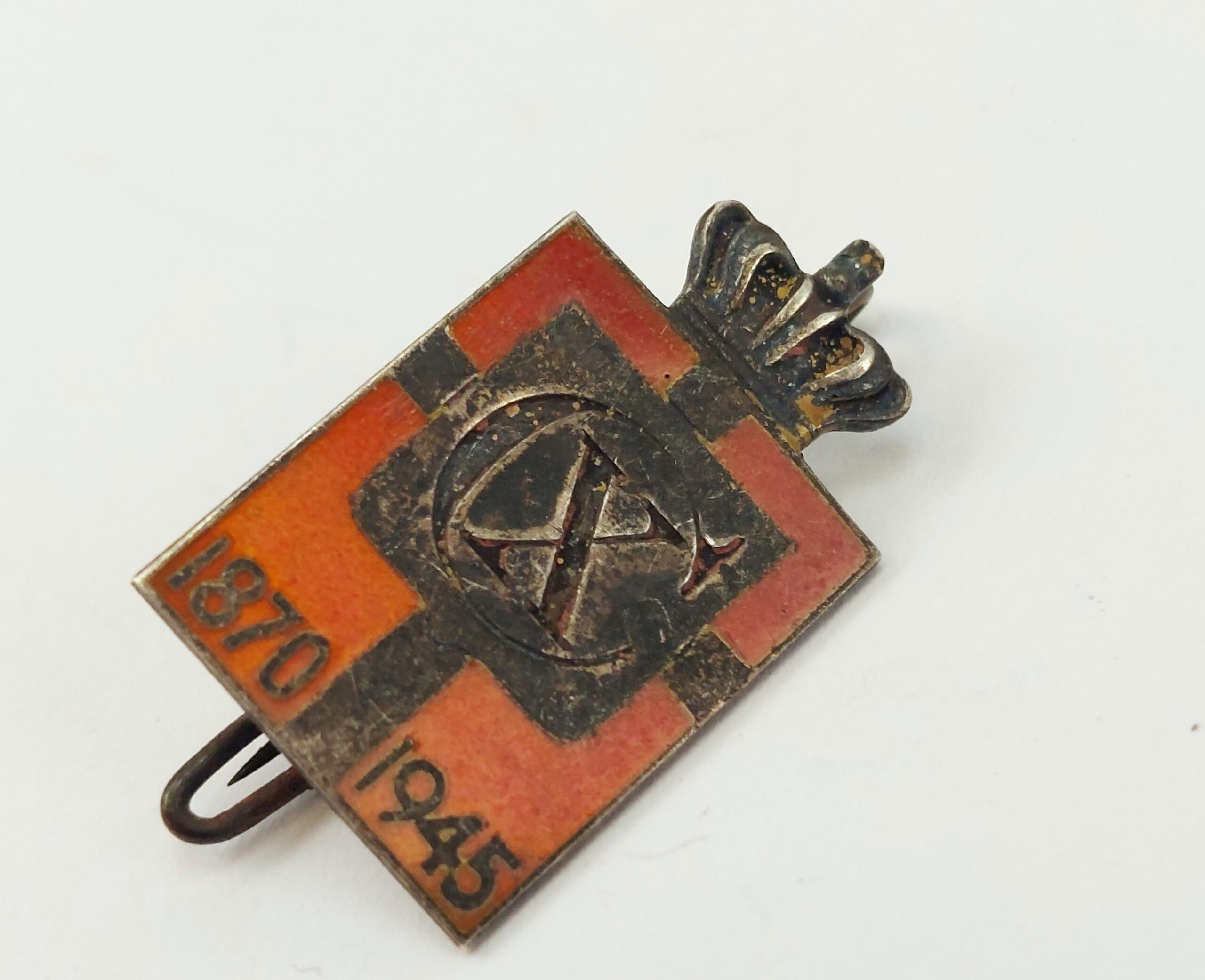 King Christian X Of Denmark 1870-1945 Patriotic Badge - Image 2