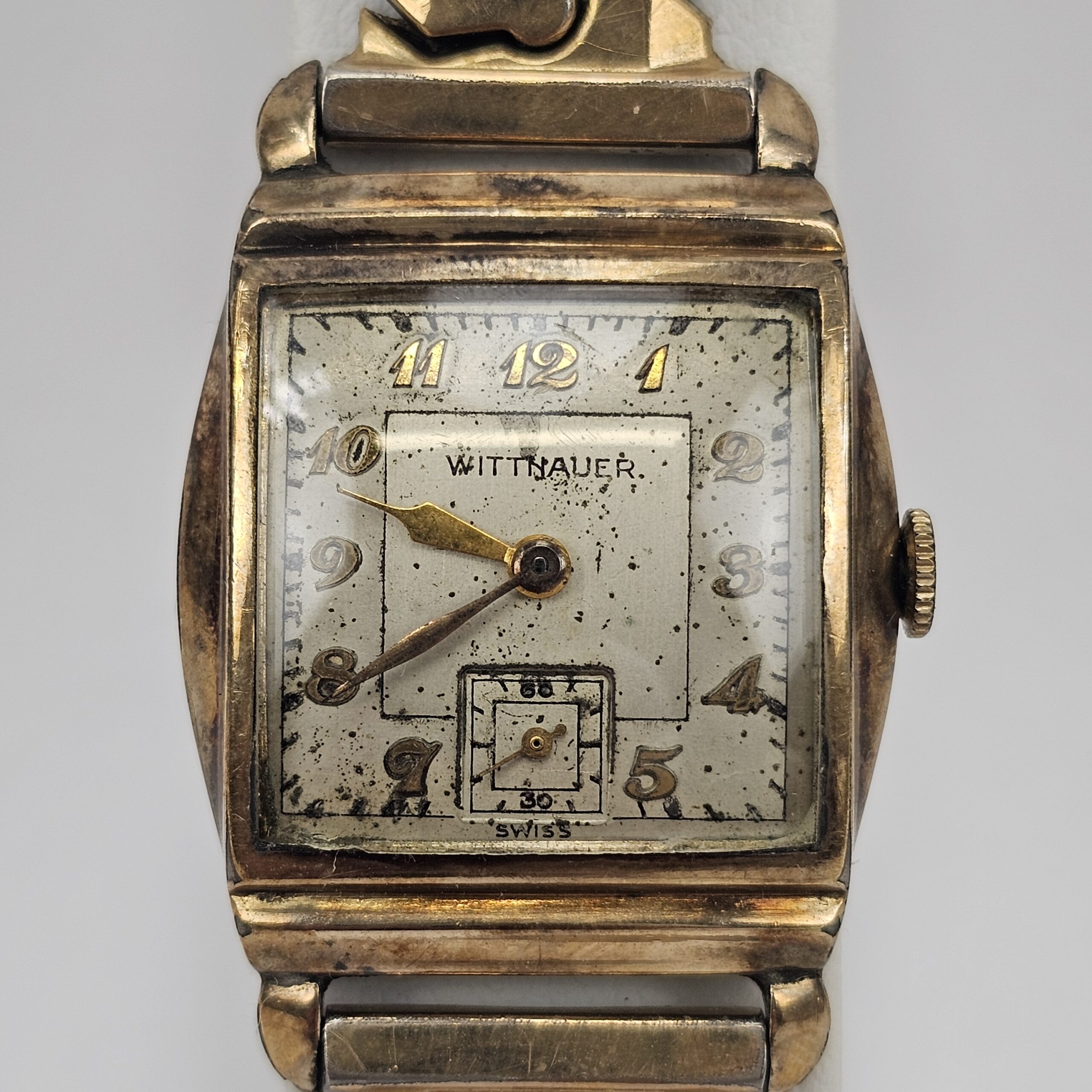 Ladies Gold Filled Wittnauer Wristwatch c1940’s - Image 2