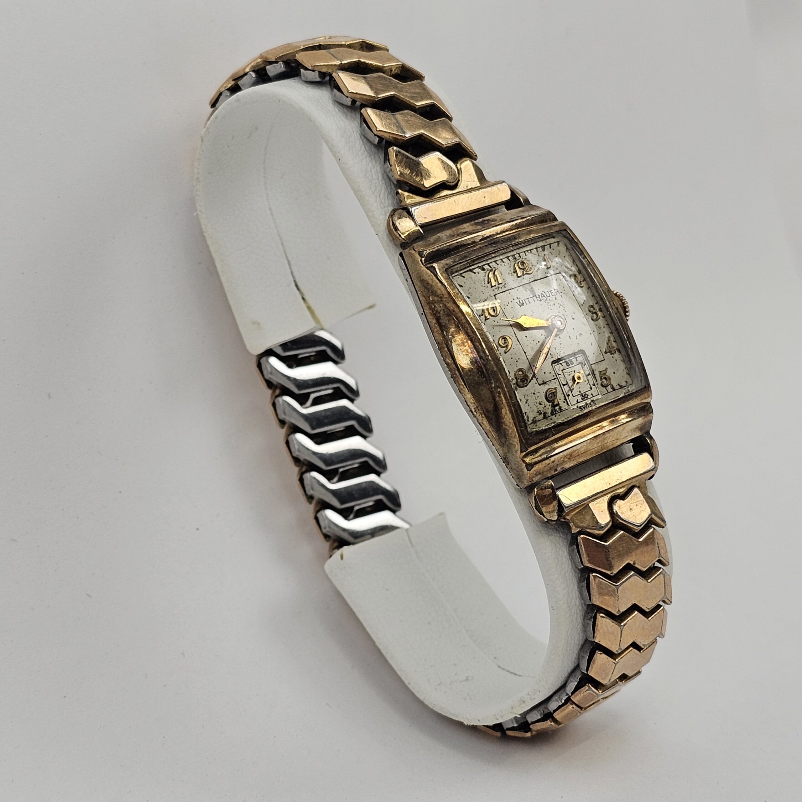 Ladies Gold Filled Wittnauer Wristwatch c1940’s - Image 4