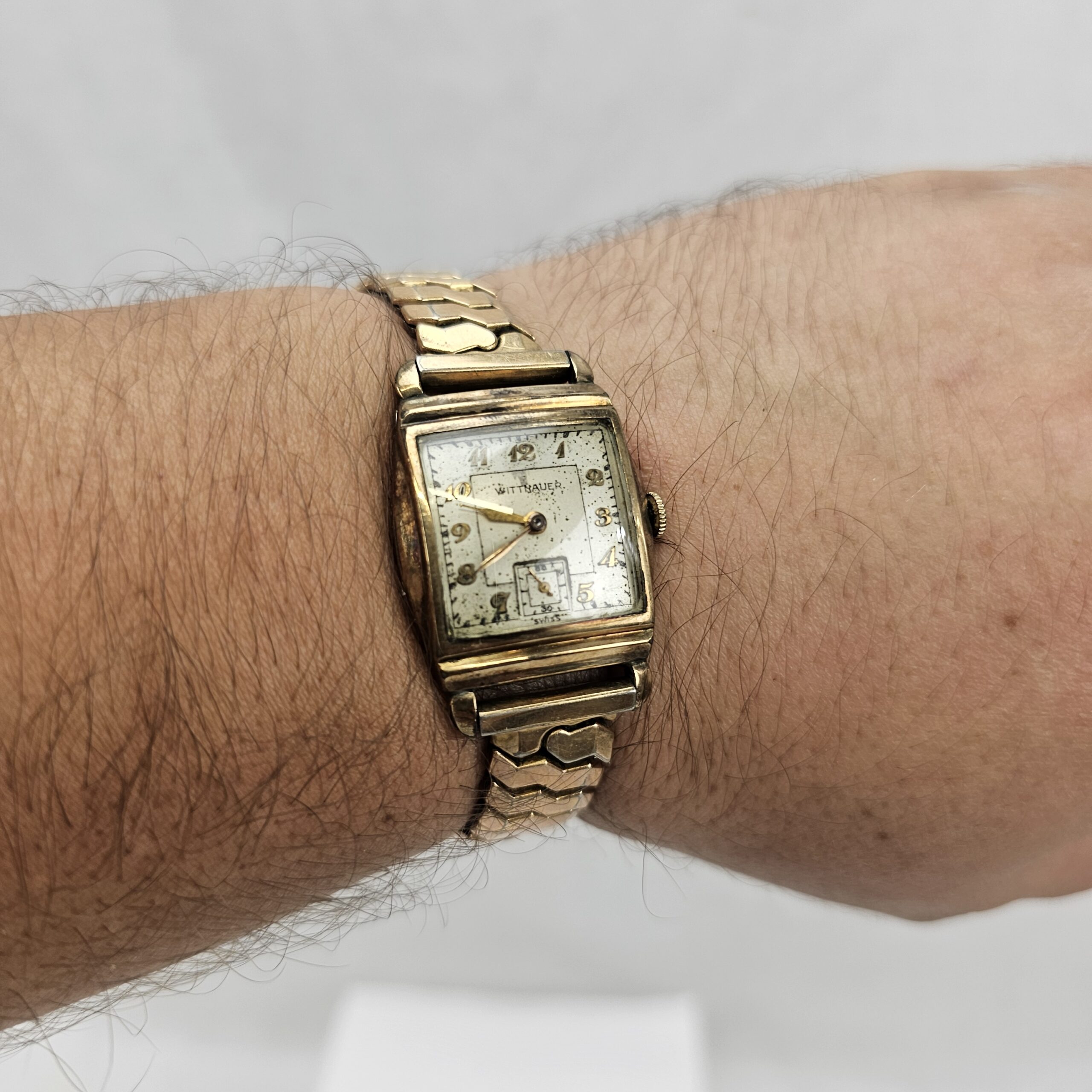 Ladies Gold Filled Wittnauer Wristwatch c1940’s - Image 8