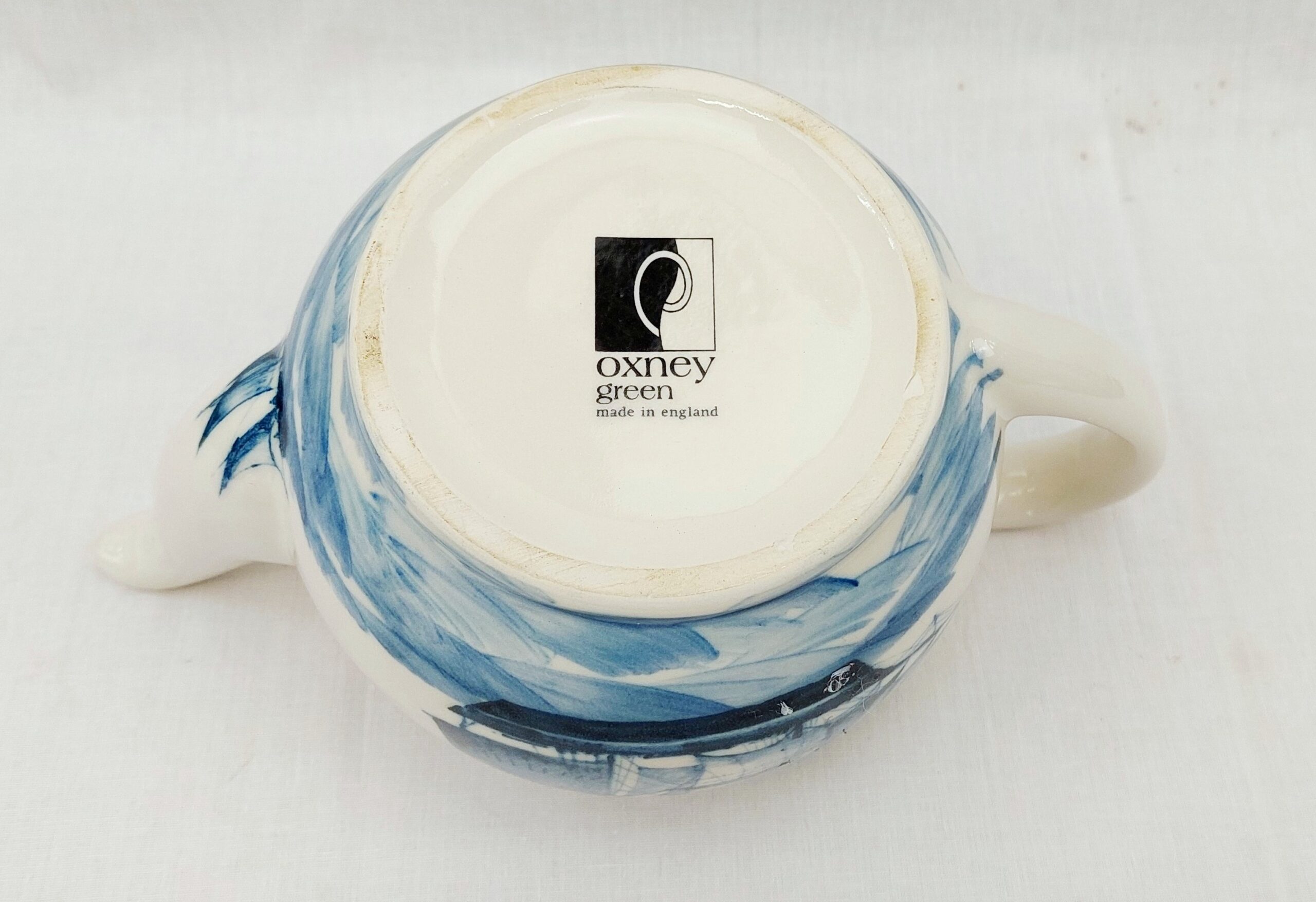 Oakney Green Pottery Sailing Ship Teapot - Image 6