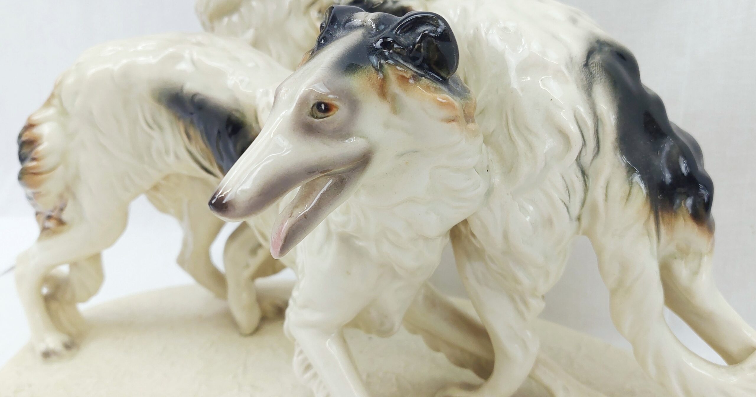 Pair Of 1930s Greyhounds By Cortendorf Of Germany - Image 5
