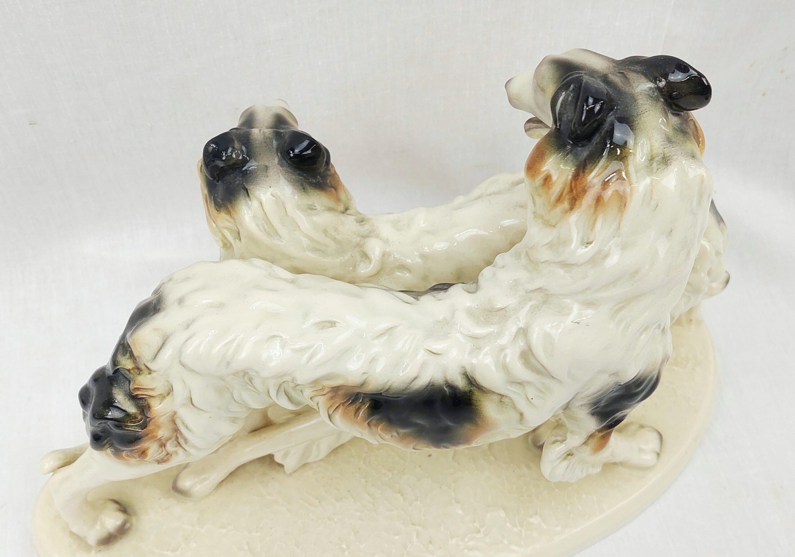 Pair Of 1930s Greyhounds By Cortendorf Of Germany - Image 4