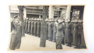 WW2, Period Photograph, Adolf Hitler Inspecting the SS