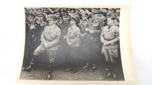 WW2, Period Photograph, Adolf Hitler at a Rally