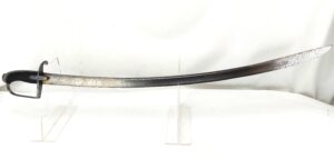 Rare 1788 Pattern Light Cavalry Officers Sword, Gilt Etched, By J.J. Runkel, Solingen