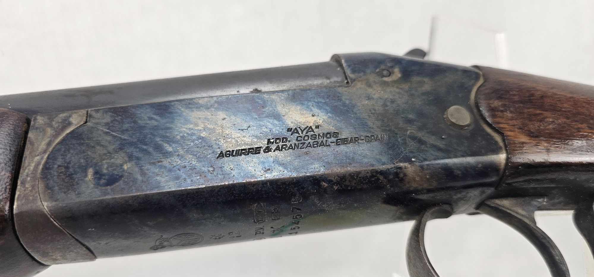 Spanish 'AYA' Mod. Cosmos Aguire & Aranzabal Single Barrel Shotgun - Deactivated - Image 3