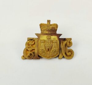 Victorian 1st City Of Edinburgh Artillery Volunteers Cap Badge