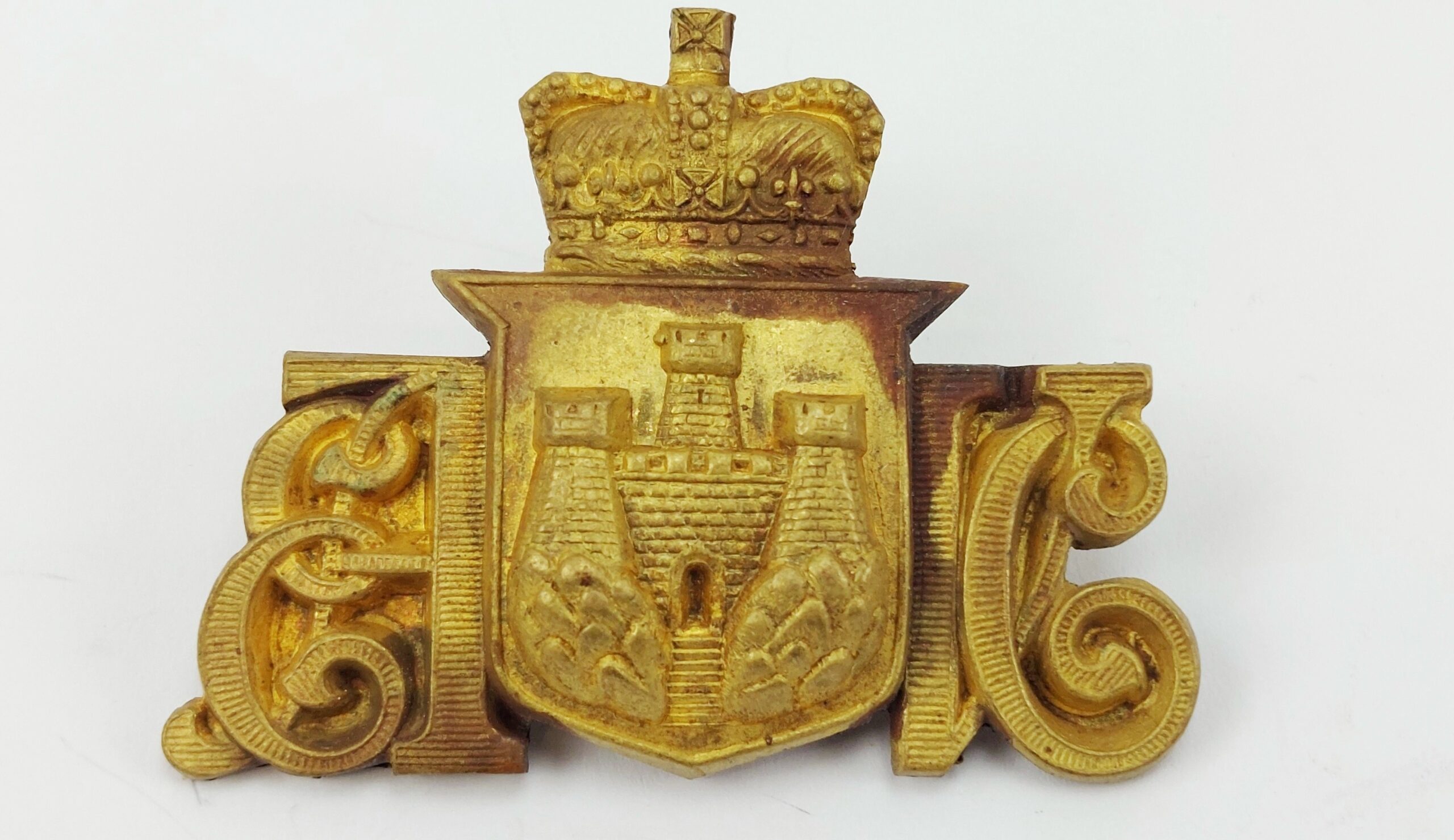 Victorian 1st City Of Edinburgh Artillery Volunteers Cap Badge - Image 3