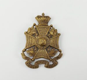 Victorian 34th Cumberland Regiment Of Foot O/R Glengarry Badge