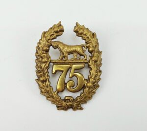 Victorian Pre-1881 75th Stirlingshire Regiment O/R Cap Badge