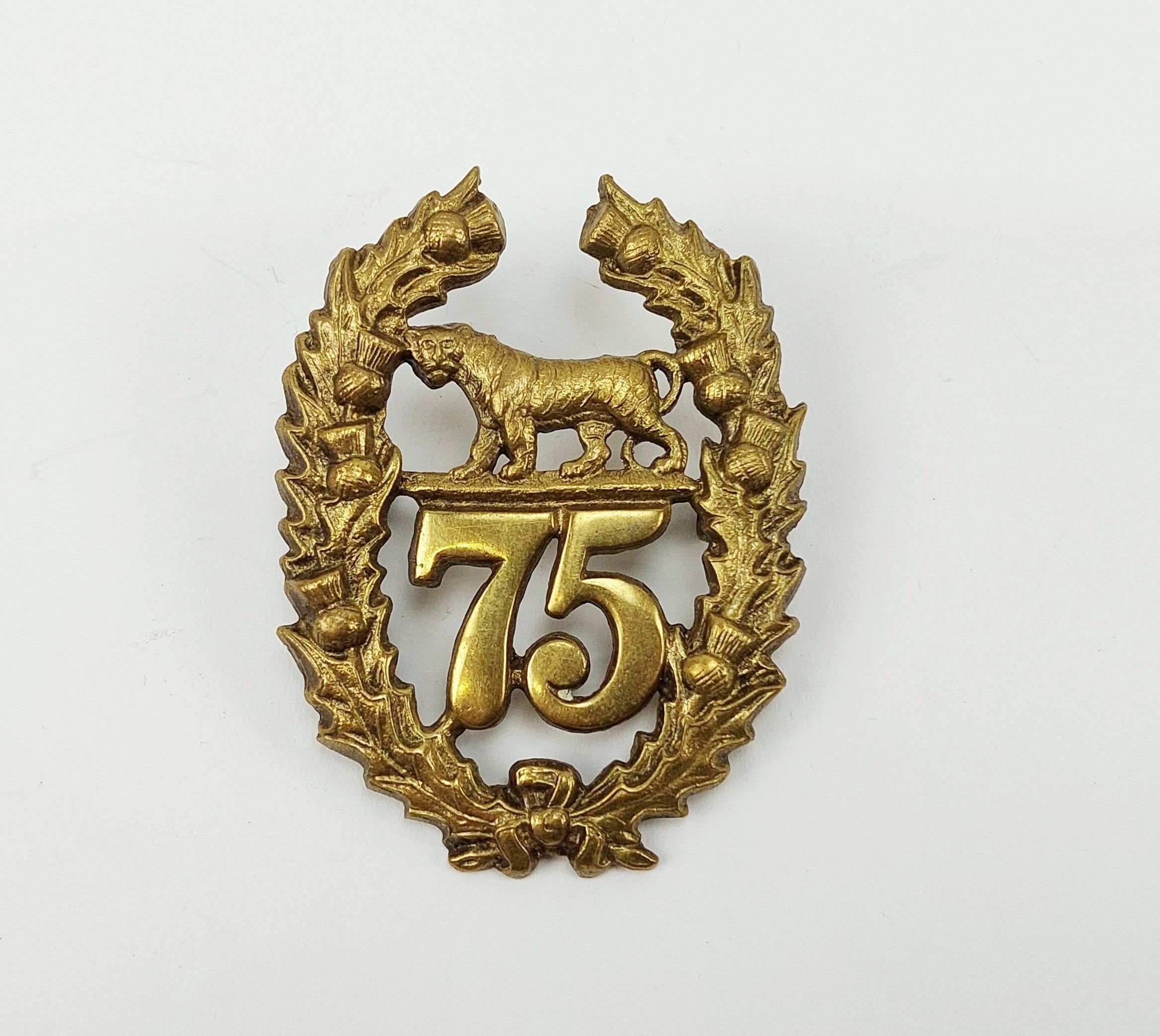 Victorian Pre-1881 75th Stirlingshire Regiment O/R Cap Badge