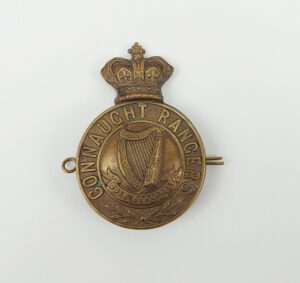 Victorian Pre-1881 Connaught Rangers Officers Glengarry Cap Badge