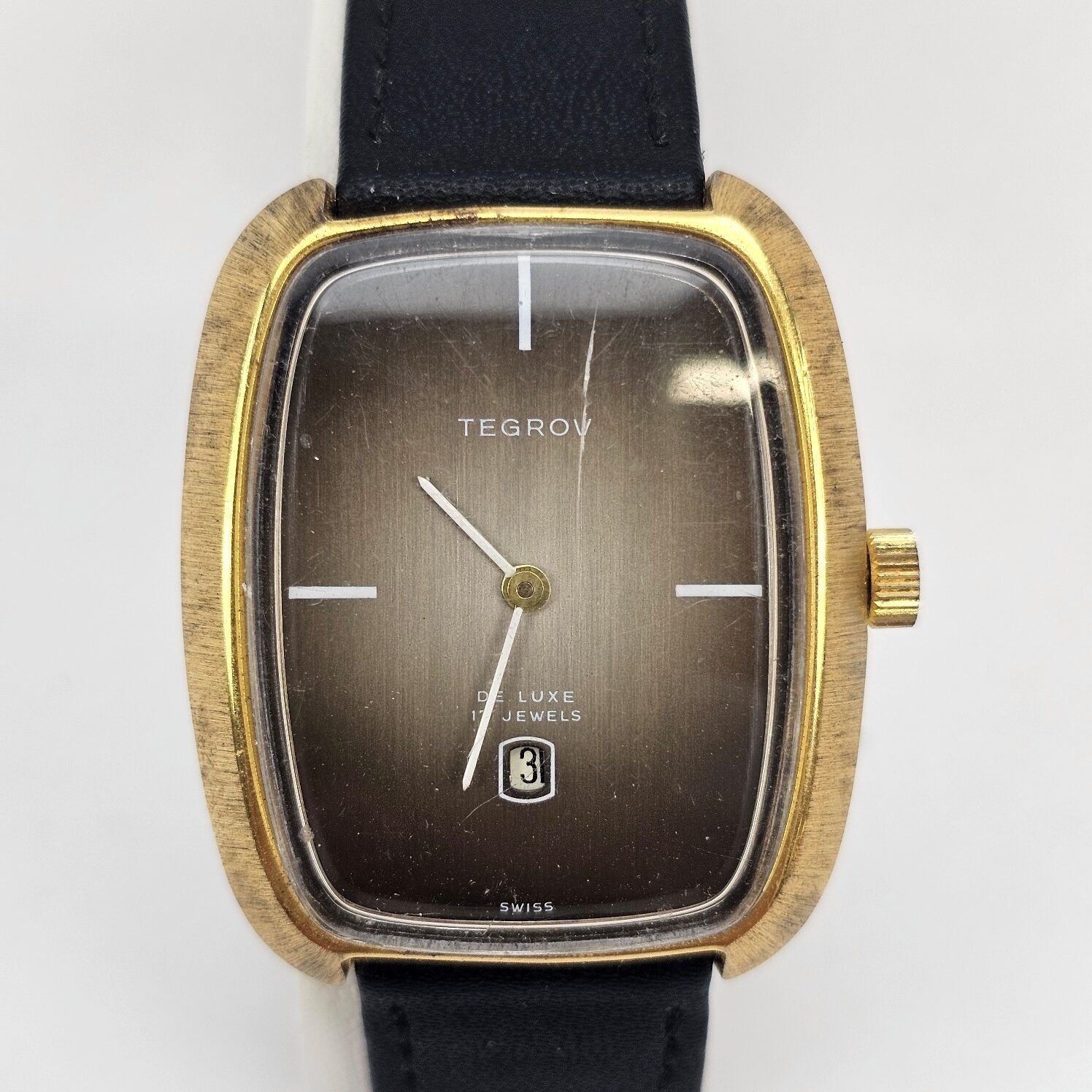 Vintage Circa 1970 Tegrov Gents Wristwatch - Image 2